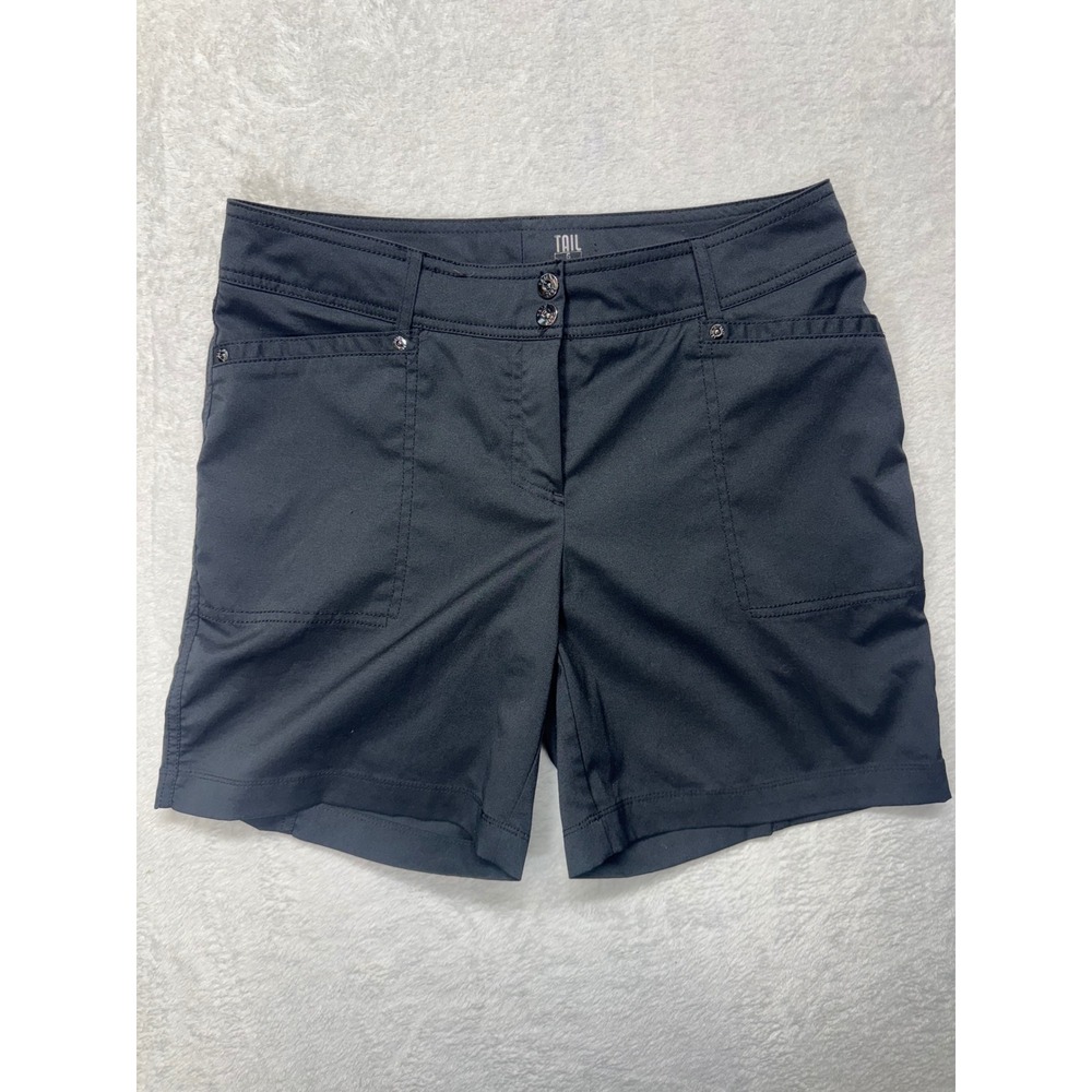 Tail Activewear Womens Black Golf Tennis Performance Shorts Size 6